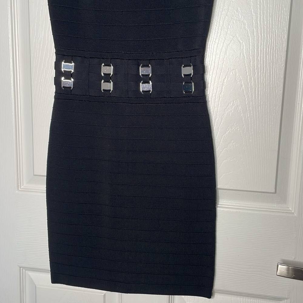 Cache Bandage Bodycon Mini Tank Dress Y2K - Picture 3 of 5